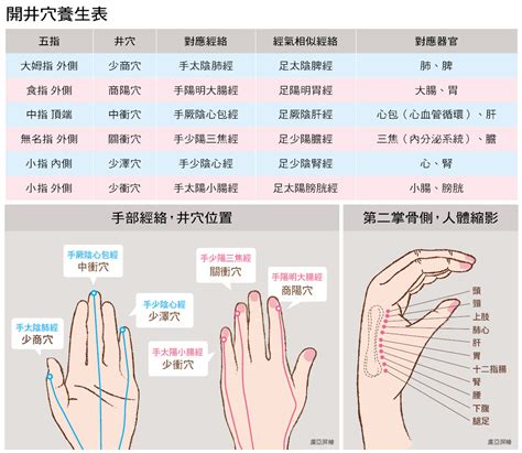 手指對應五臟|五個手指分別對應人體哪些五臟六腑和經絡